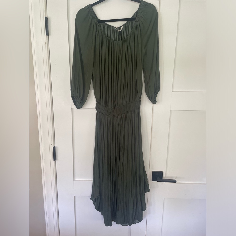 Halston Heritage NWT Forest Green Dress